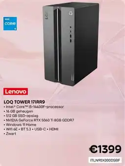 CompuDeals Lenovo LOQ Tower 17IRR9 aanbieding