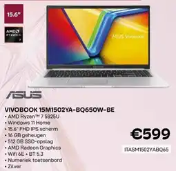 CompuDeals ASUS Vivobook 15M1502YA-BQ650W-BE aanbieding