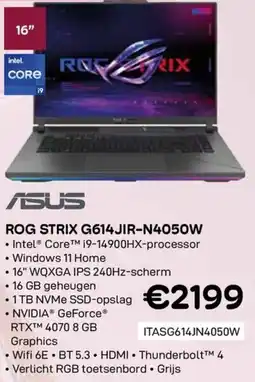 CompuDeals ASUS Rog Strix G614JIR-N4050W aanbieding