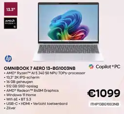 CompuDeals hp Omnibook 7 AERO 13-BG1003NB aanbieding