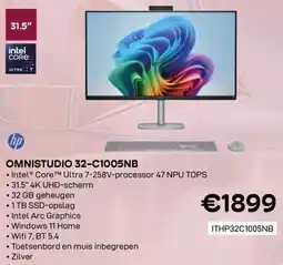 CompuDeals hp Omnistudio 32-C1005NB aanbieding