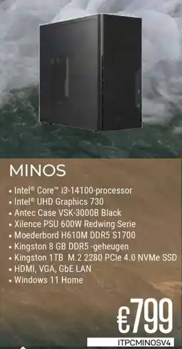 CompuDeals Minos aanbieding