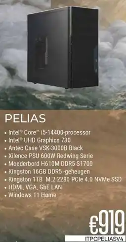 CompuDeals Pelias aanbieding