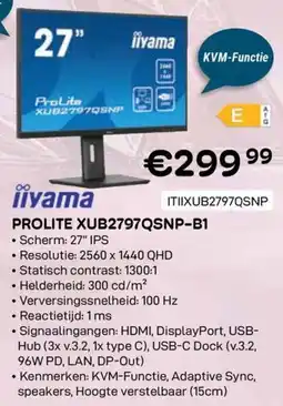 CompuDeals iiyama Prolite XUB2797QSNP-B1 aanbieding
