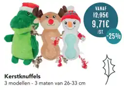 Poils et Plumes Kerstknuffels aanbieding