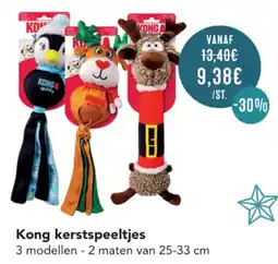 Poils et Plumes Kong kerstspeeltjes aanbieding