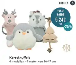 Poils et Plumes Kerstknuffels aanbieding