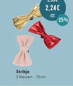 Poils et Plumes Strikje aanbieding