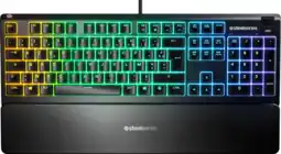 Coolblue SteelSeries Apex 3 RGB Clavier Gaming AZERTY aanbieding
