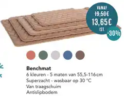 Poils et Plumes Benchmat aanbieding
