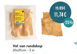 Poils et Plumes Vel van rundskop aanbieding