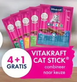 Poils et Plumes Vitakraft cat stick aanbieding