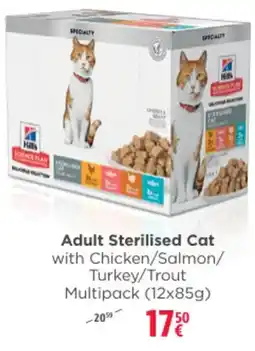 Poils et Plumes Adult Sterilised Cat aanbieding