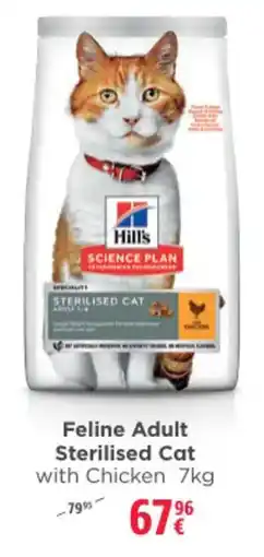 Poils et Plumes Feline Adult Sterilised Cat aanbieding