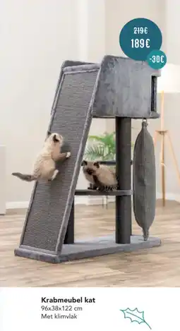 Poils et Plumes Krabmeubel kat aanbieding