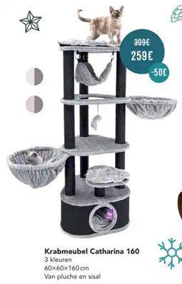 Poils et Plumes Krabmeubel Catharina 160 aanbieding