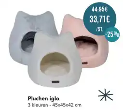 Poils et Plumes Pluchen iglo aanbieding