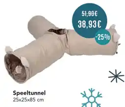 Poils et Plumes Speeltunnel aanbieding