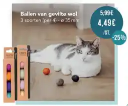 Poils et Plumes Ballen van gevilte wol aanbieding