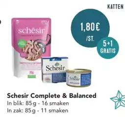 Poils et Plumes Schesir Complete & Balanced aanbieding