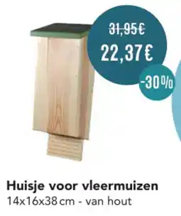 Poils et Plumes Huisje voor vleermuizen aanbieding
