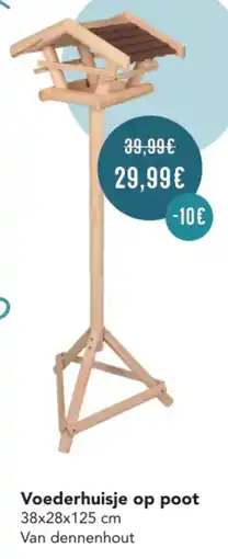 Poils et Plumes Voederhuisje op poot aanbieding