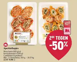 Delhaize Aperitiefhapjes aanbieding