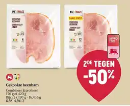 Delhaize Gekookte beenham aanbieding