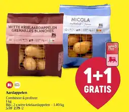 Delhaize Aardappelen aanbieding