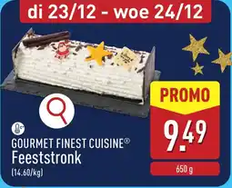 ALDI Gourmet finest cuisine feeststronk aanbieding