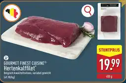 ALDI Gourmet finest cuisine hertenkalffilet aanbieding