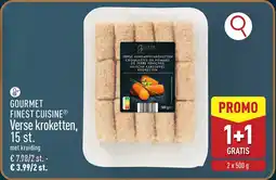 ALDI Gourmet finest cuisine verse kroketten aanbieding