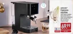 ALDI Ambiano Espresso machine aanbieding