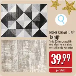 ALDI Home creation tapijt aanbieding