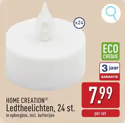 ALDI Home creation ledtheelichten aanbieding