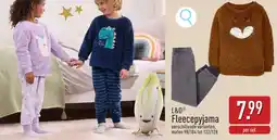 ALDI L&D Fleecepyjama aanbieding