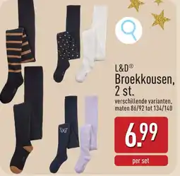 ALDI L&D Broekkousen aanbieding