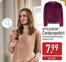 ALDI UP2FASHION Corduroyshirt aanbieding