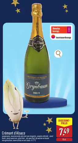 ALDI Crémant d'Alsace aanbieding