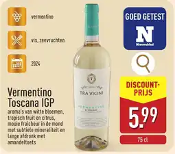 ALDI Vermentino Toscana IGP aanbieding