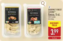 ALDI Gourmet finest cuisine gyoza aanbieding