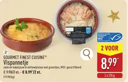 ALDI Gourmet finest cuisine vispannetje aanbieding