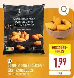 ALDI Gourmet finest cuisine dennenappels aanbieding