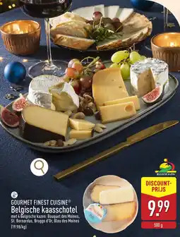 ALDI Gourmet finest cuisine belgische kaasschotel aanbieding