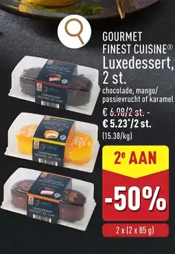 ALDI Gourmet finest cuisine luxedessert aanbieding