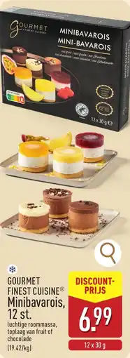 ALDI Gourmet finest cuisine minibavarois aanbieding