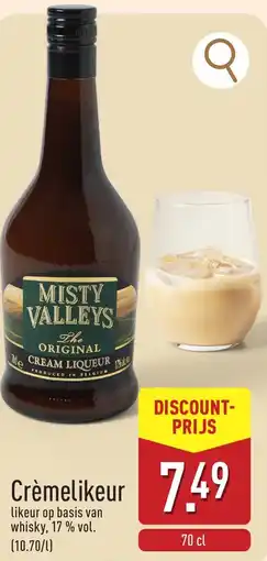 ALDI Crèmelikeur aanbieding