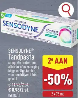 ALDI Sensodyne tandpasta aanbieding