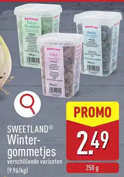 ALDI Sweetland winter gommetjes aanbieding