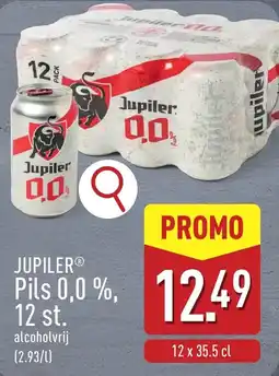 ALDI Jupiler pils 0.0% aanbieding